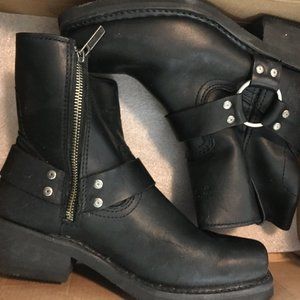 Harley Davidson El Paso short motorcycle boots